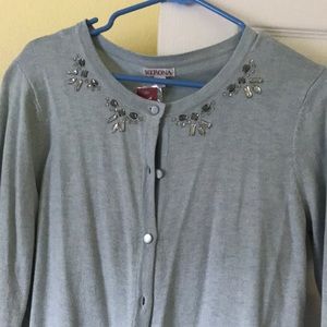 NWT Merona embellished cardigan